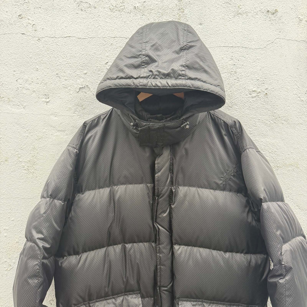 Stussy Black Down Jacket 2000s