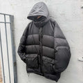 Stussy Black Down Jacket 2000s