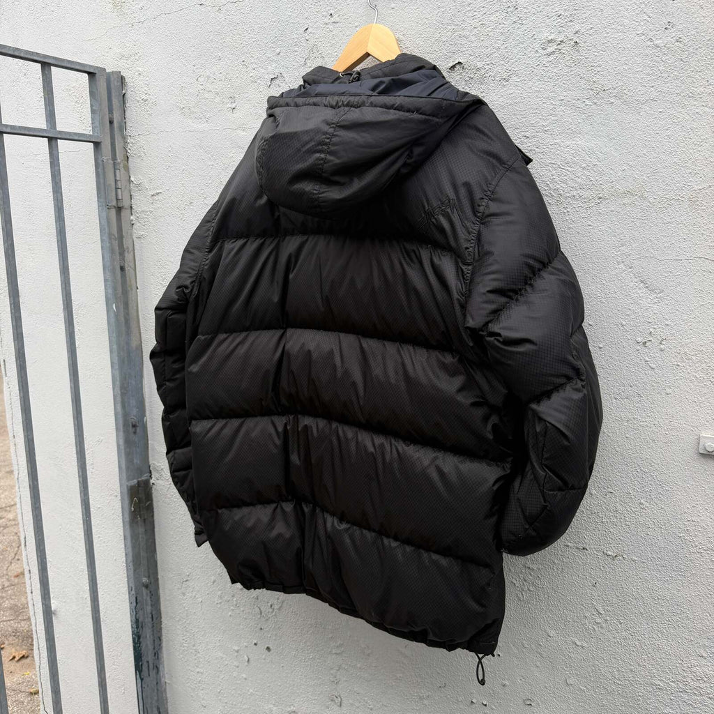 Stussy Black Down Jacket 2000s