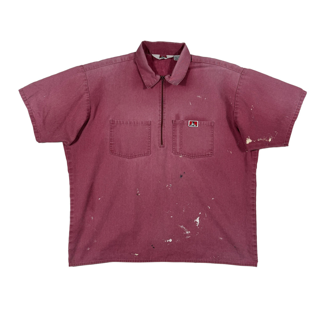 Ben Davis 1/4 Zip Work Shirt