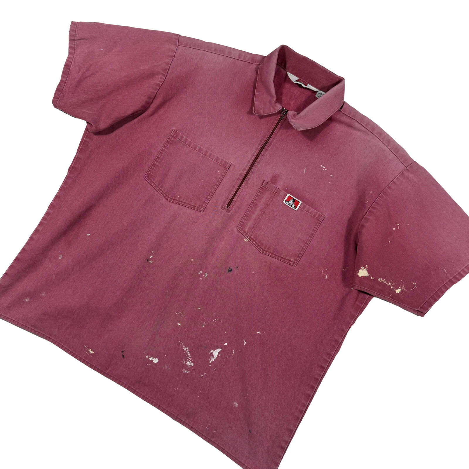 Ben Davis 1/4 Zip Work Shirt