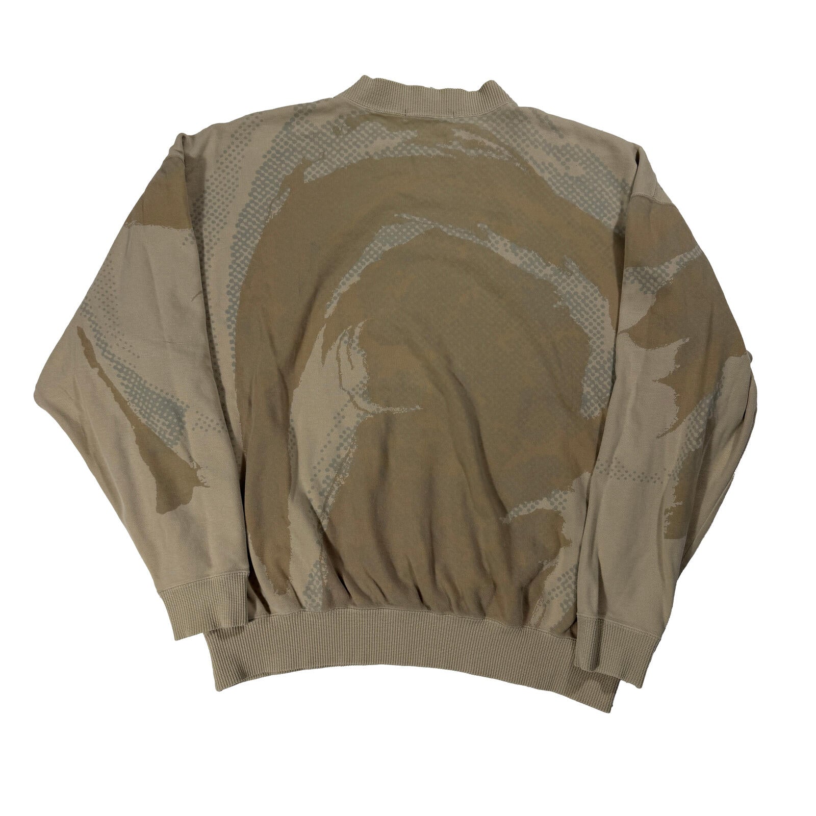 Issey Miyake 90s Abstract Graphic Print Lonsgleeve shirt