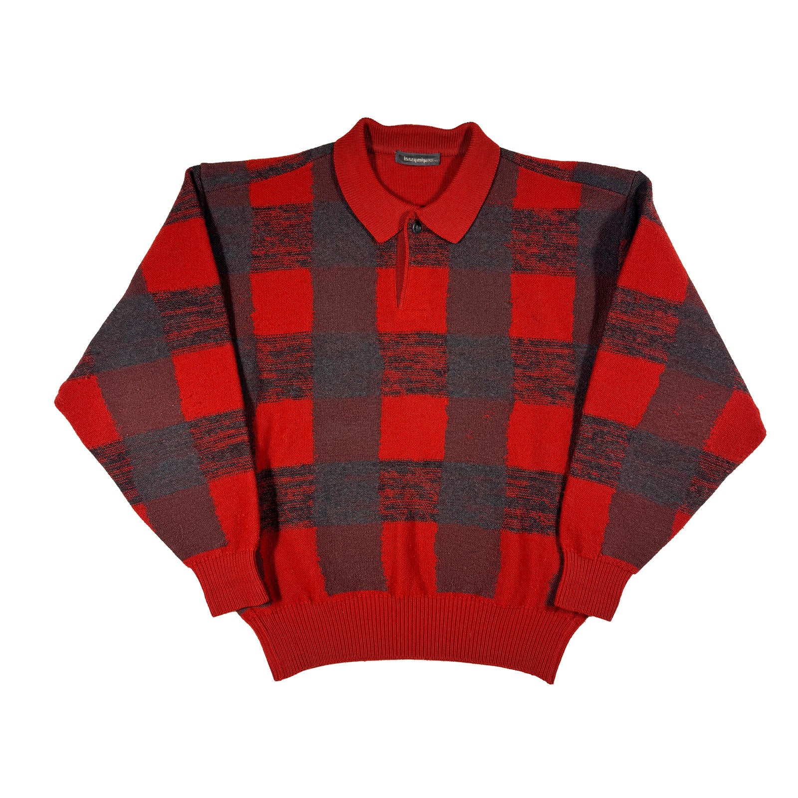 Issey Miyake Plaid Sweater