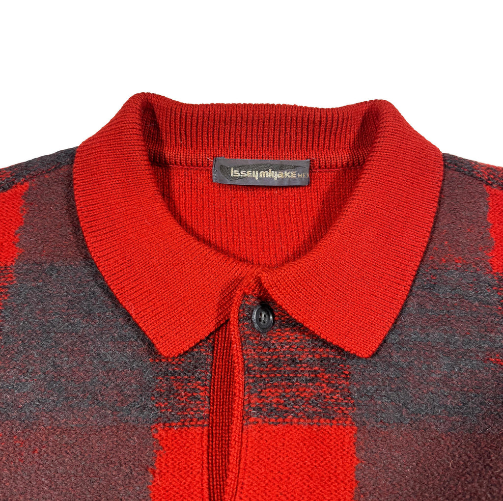 Issey Miyake Plaid Sweater
