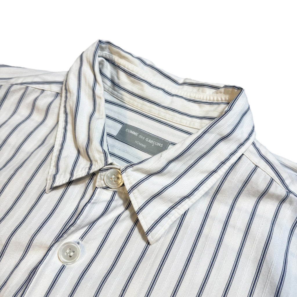 Comme Des Garcons Homme Shortsleeve Striped Shirt