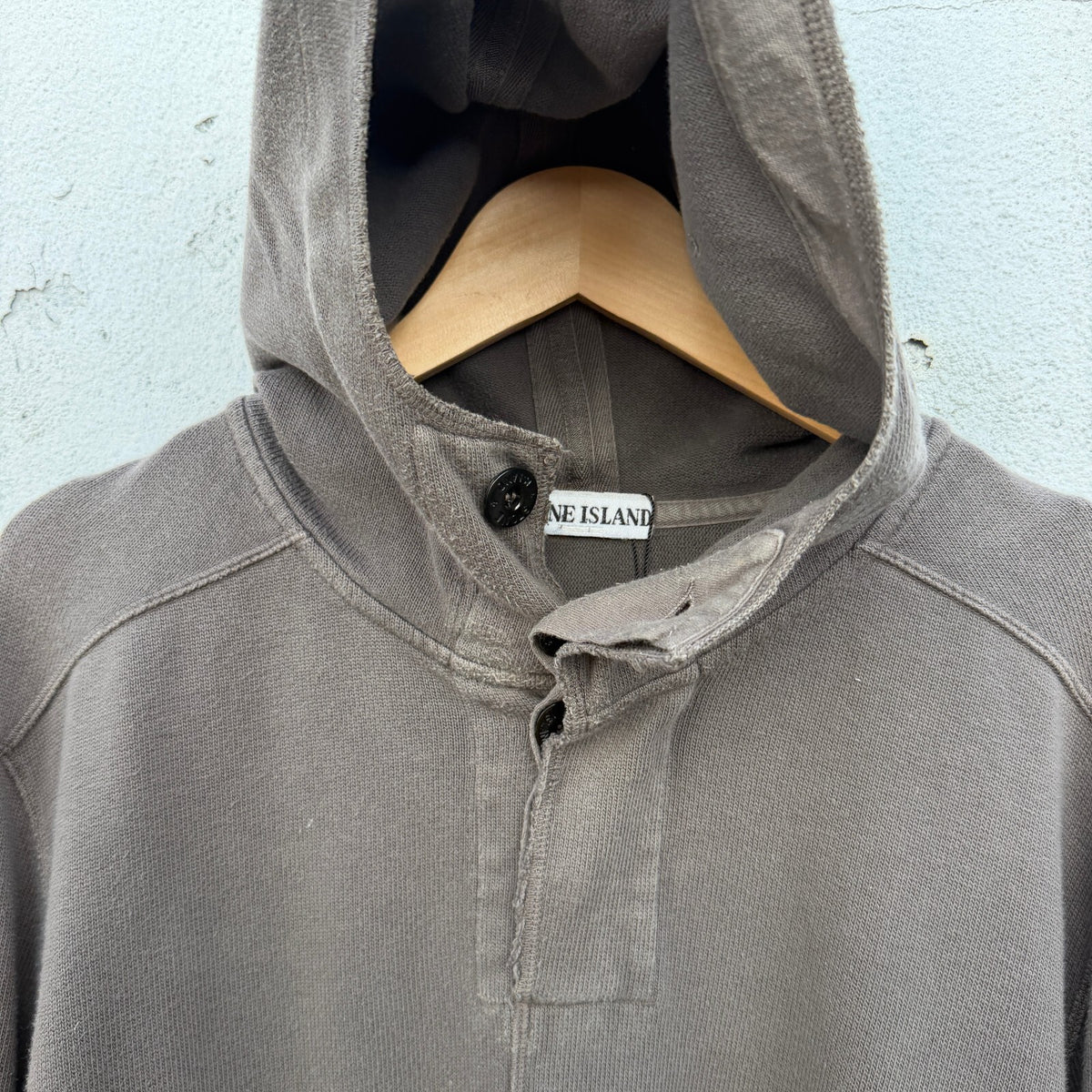 AW 2008 Stone Island Hooded Pullover Sweatshirt