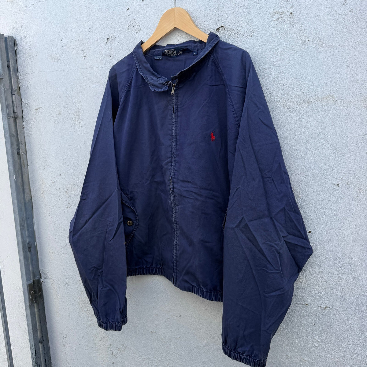 Polo Ralph Lauren Navy Zipup Harrington Jacket 90s
