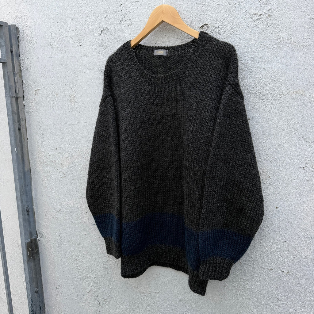 Vintage 80s Comme Des Garcons Homme Wool Knit Stripe Sweater