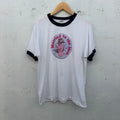 90s Married To The Mob Graphic Print Ringer Tshirt