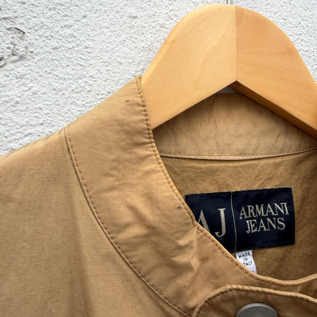 Armani Jeans Iridescent Zipup Technical Zipup Light Jacket