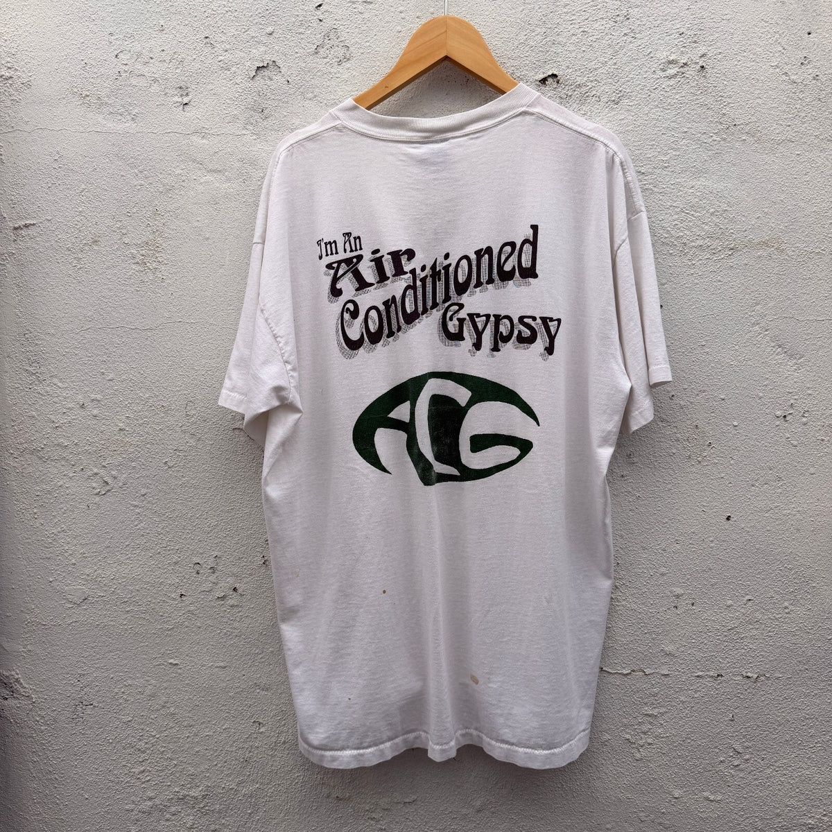 Vintage 90s I Dont Care About Pollution Rebel Graphic Tshirt