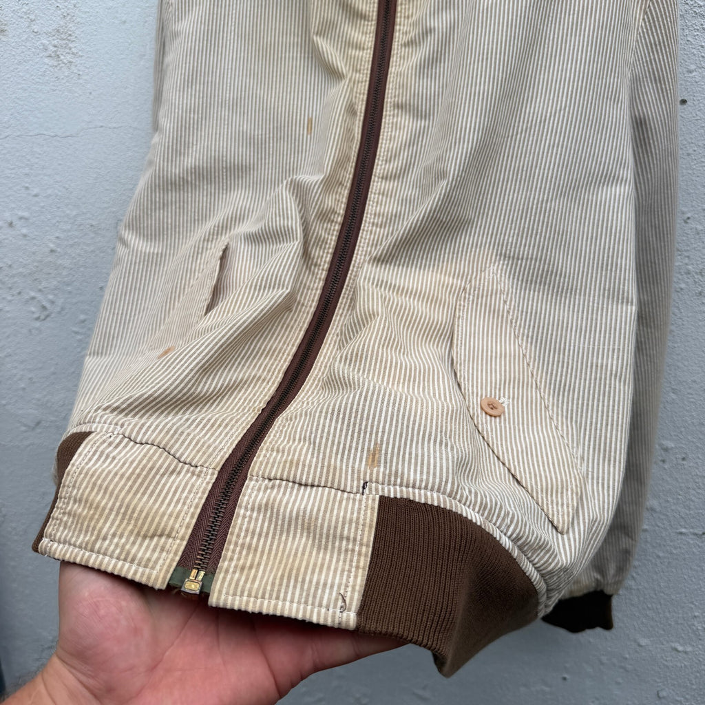 70s Reversible Zipup Bomber Jacket