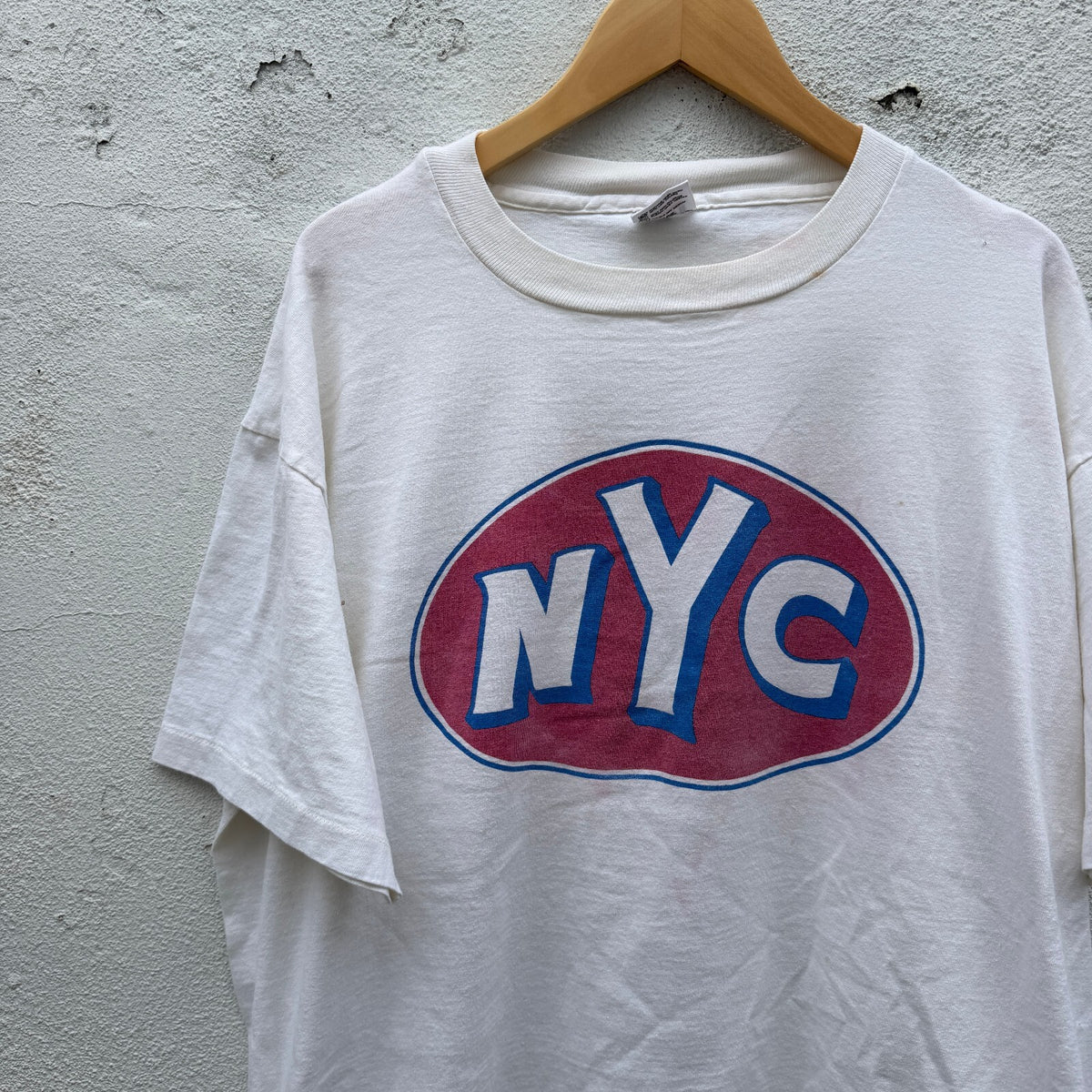90s Vintage NYC Parody Graphic STP Oil Tshirt