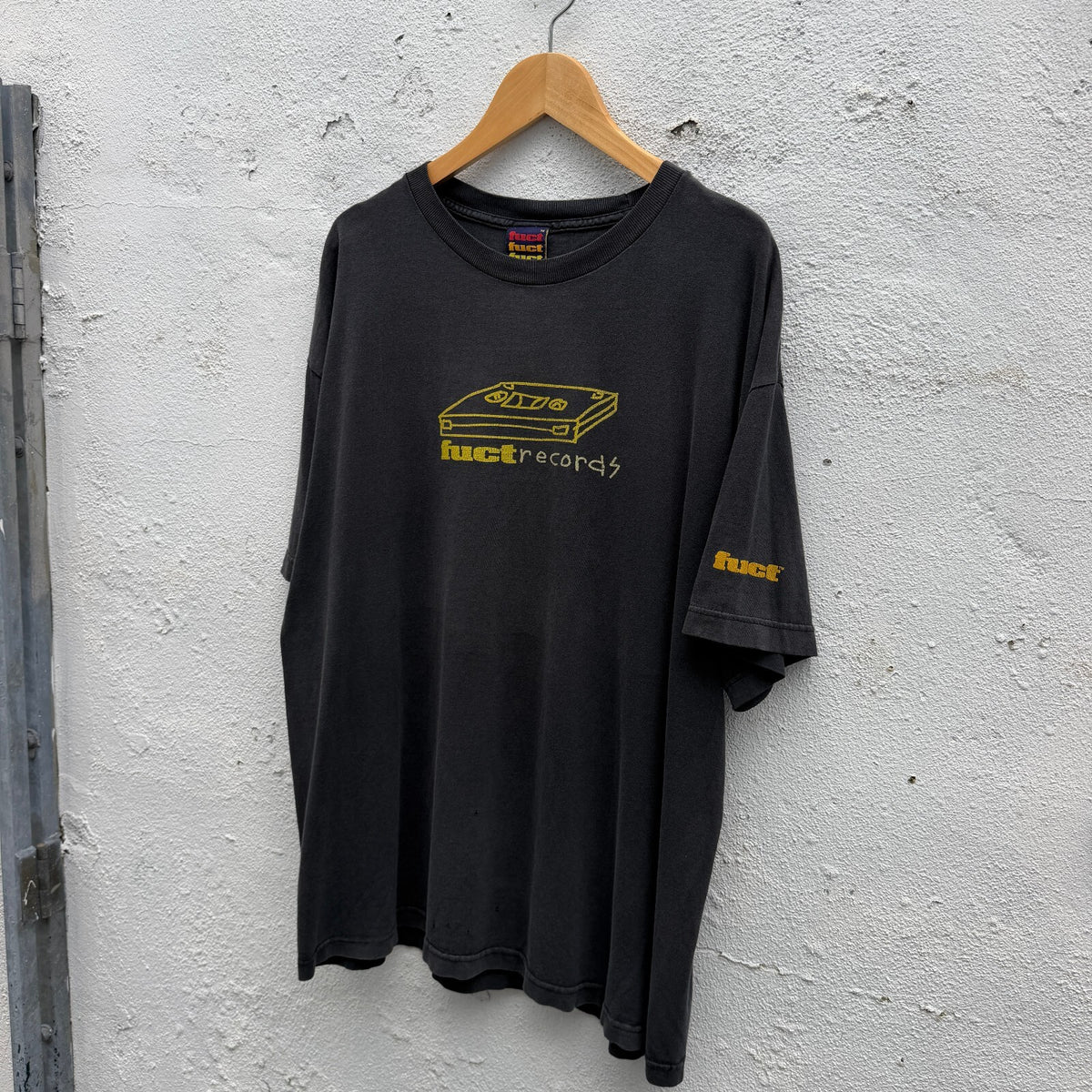 Vintage 90s Fuct Records Graphic Print Tshirt