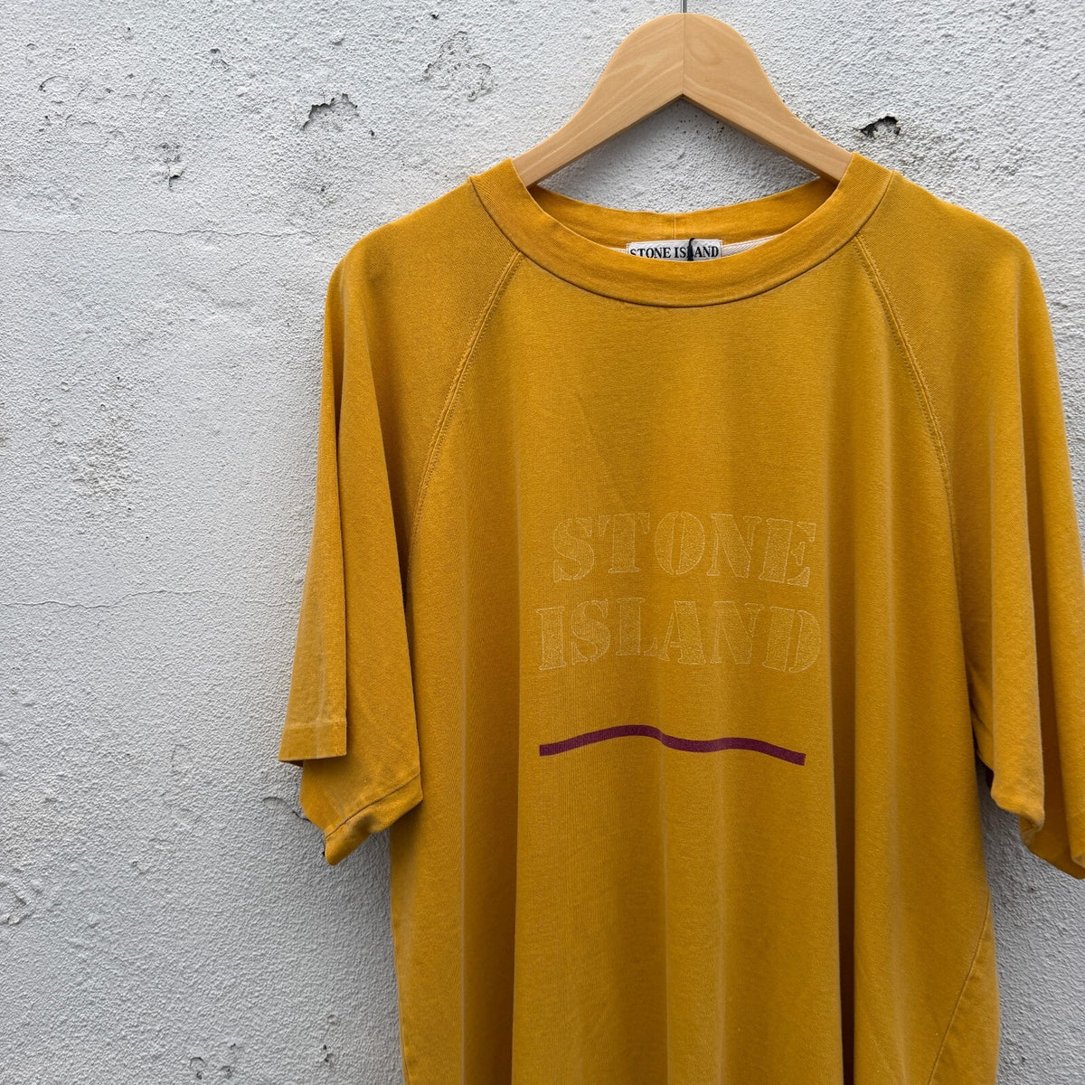 Vintage Stone Island Graphic Print Tshirt 90s
