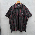Vintage 90s Ben Davis Plaid 1/4 Zip Pullover Shirt