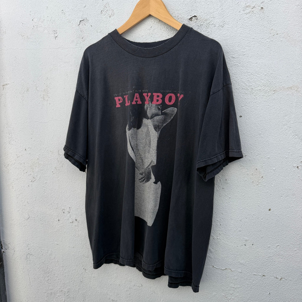 Vintage Playboy 90s Graphic Print Tshirt