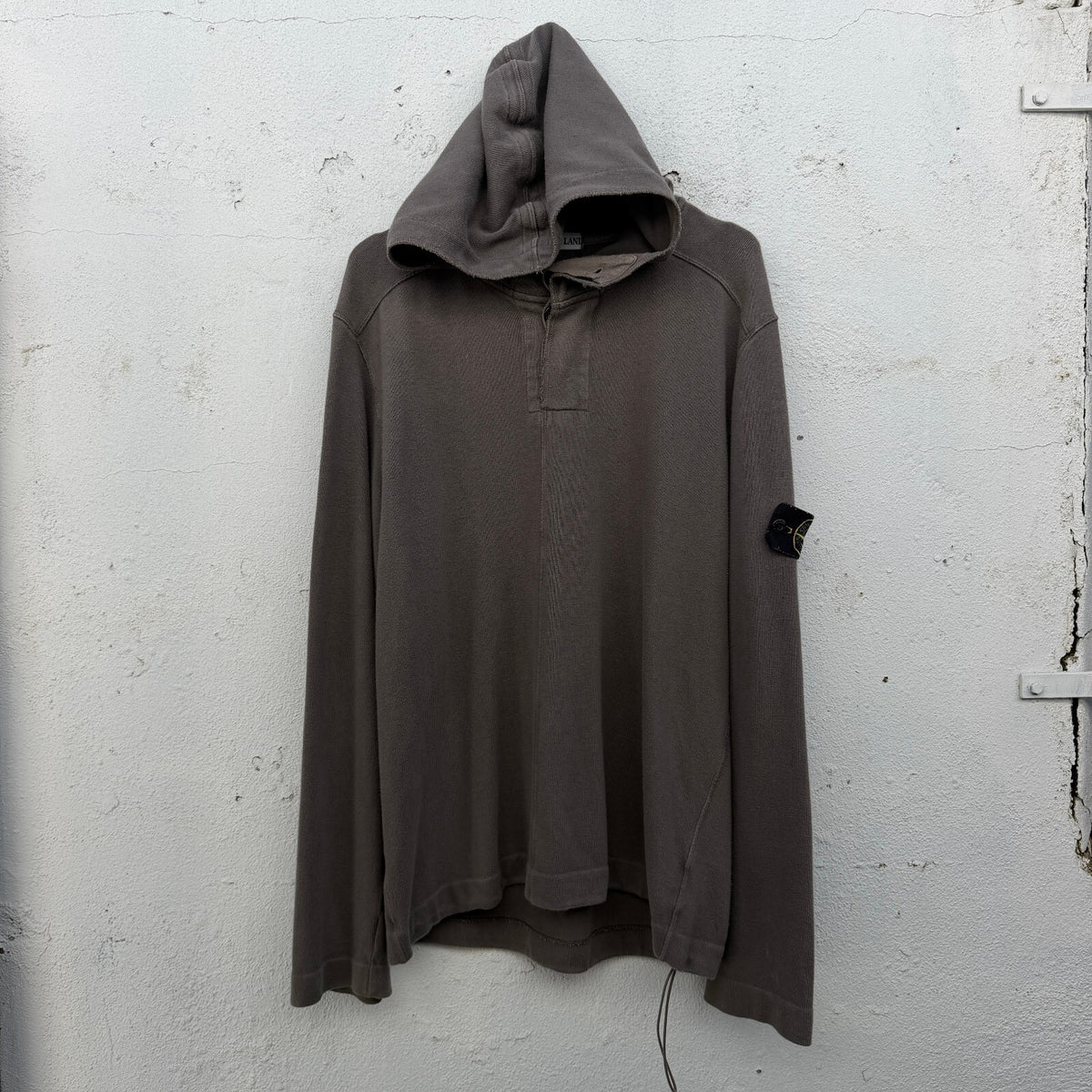 AW 2008 Stone Island Hooded Pullover Sweatshirt
