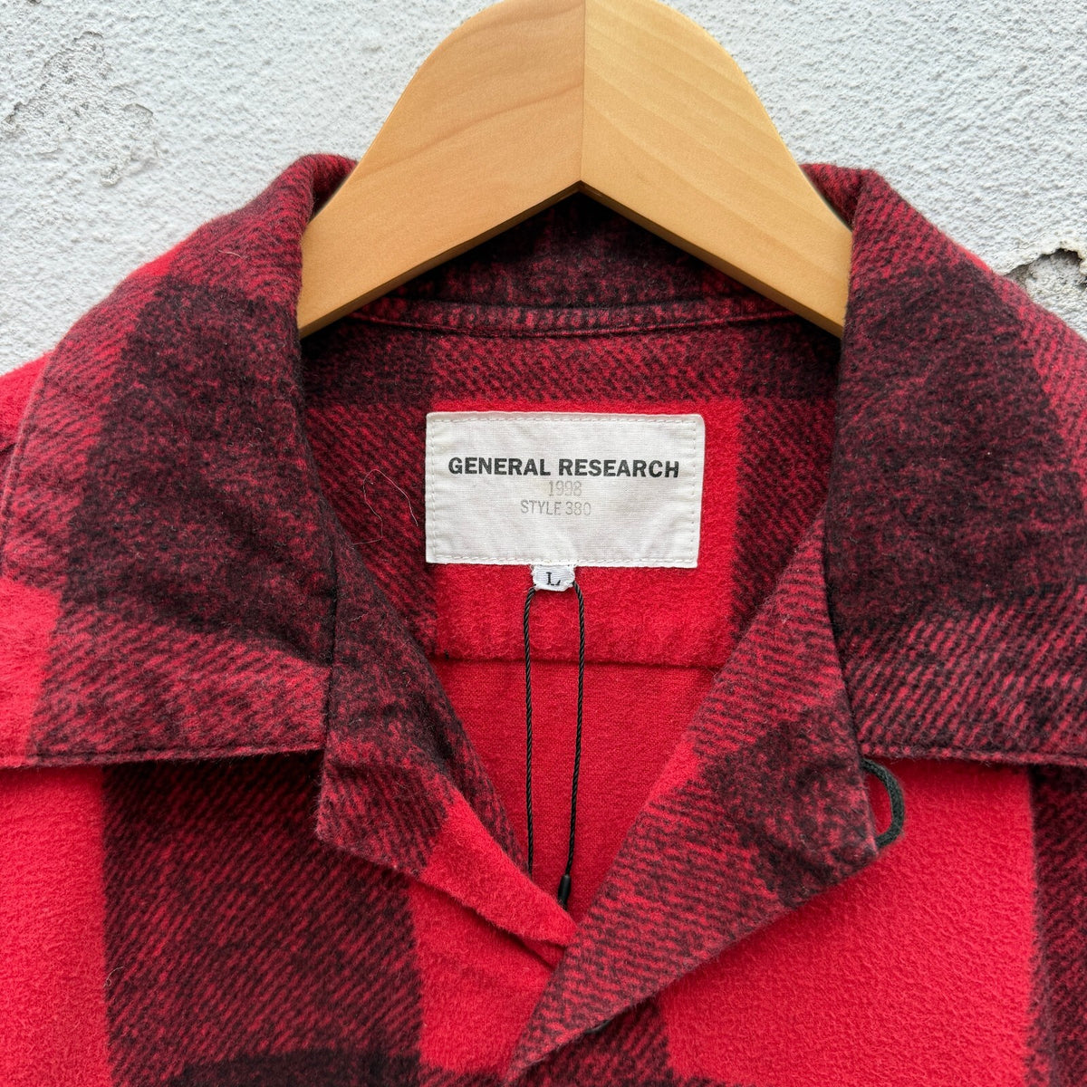 1998 General Research Parasite Plaid Button Down Shirt