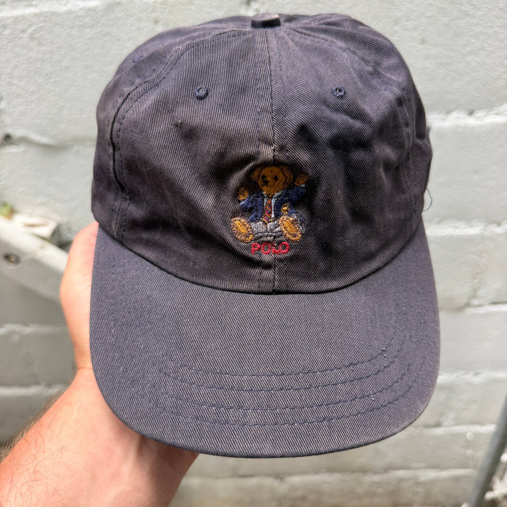 Vintage 90s Polo Ralph Lauren Polobear Strapback Hat