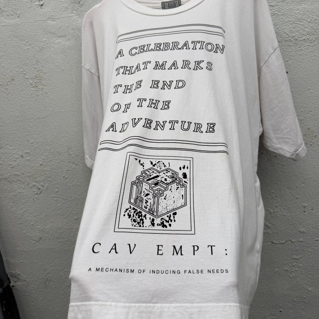 Cav Empt Graphic Print Double Sided Tshirt