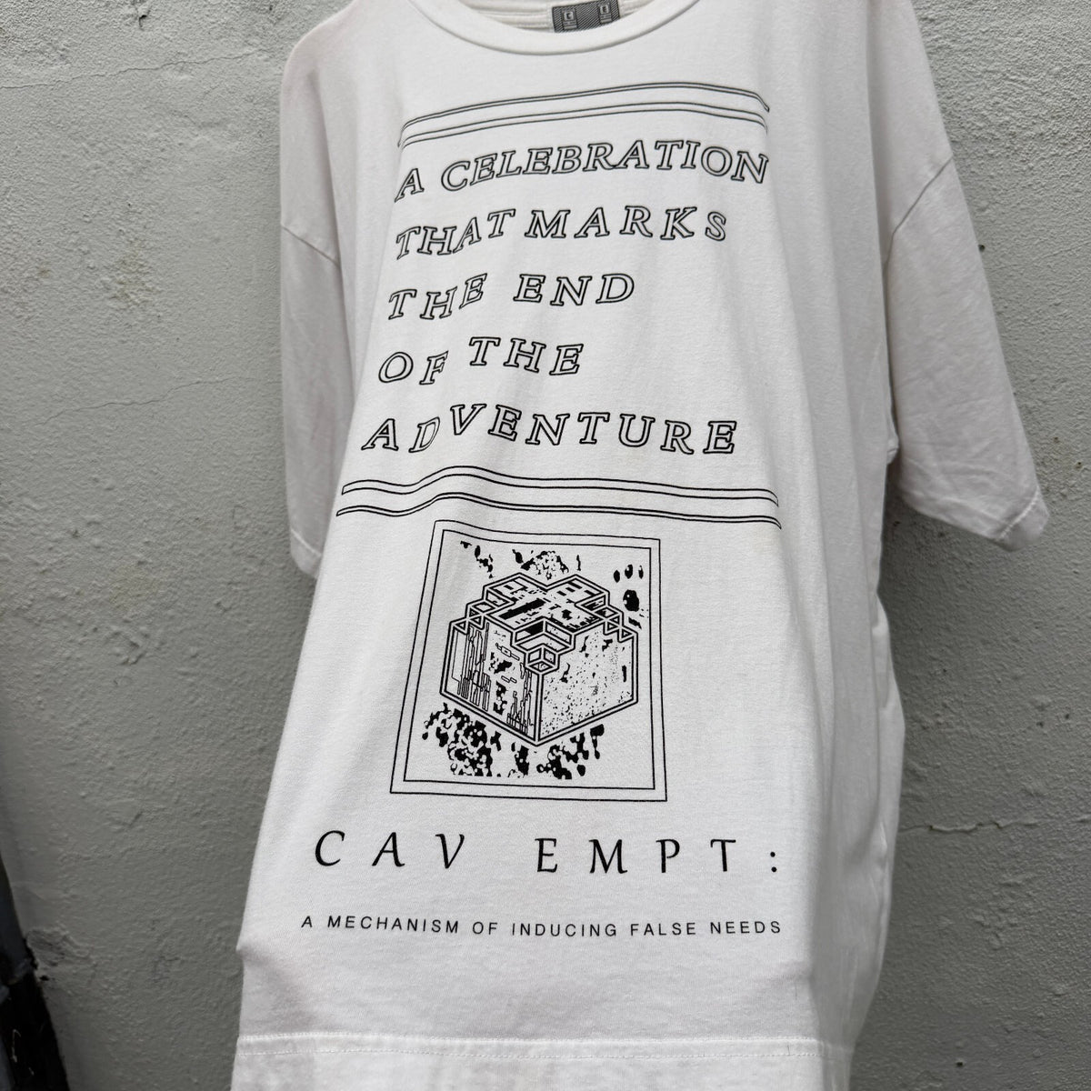 Cav Empt Graphic Print Double Sided Tshirt
