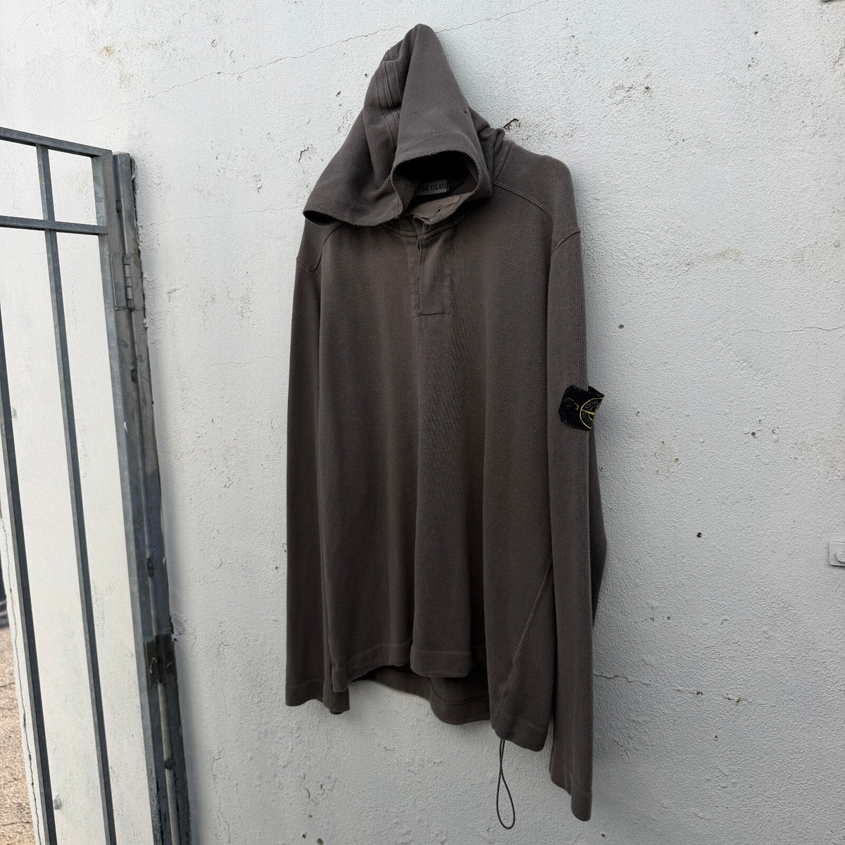 AW 2008 Stone Island Hooded Pullover Sweatshirt