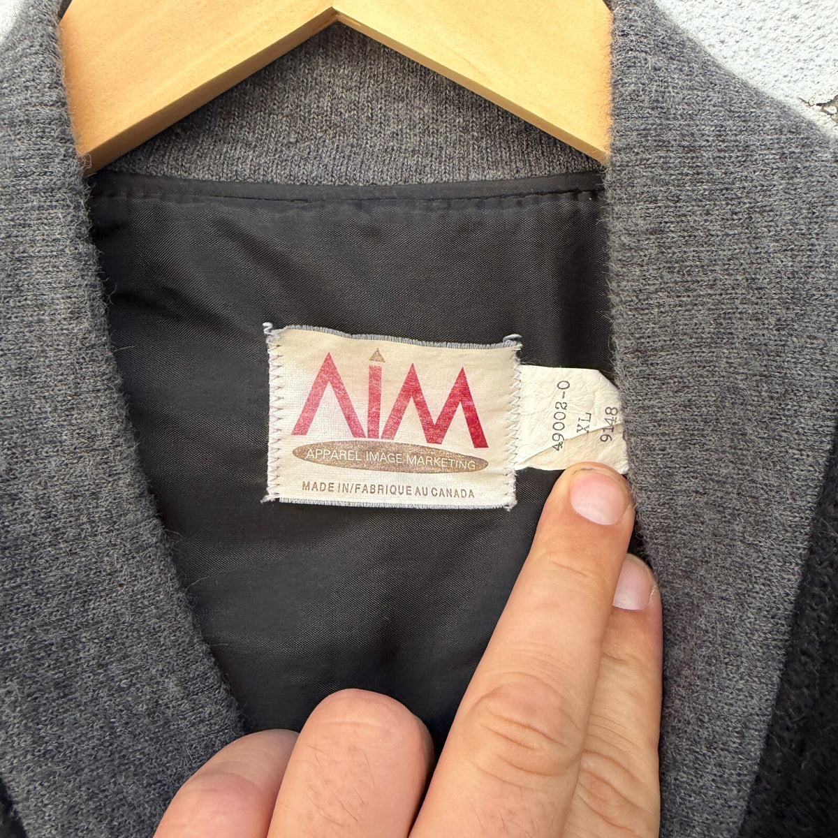 Vintage 90s Maxell Audio Letterman button down jacket