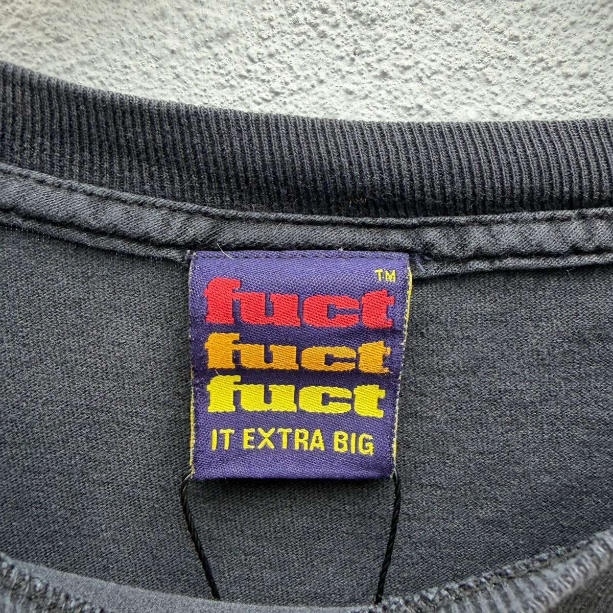 Vintage 90s Fuct Records Graphic Print Tshirt