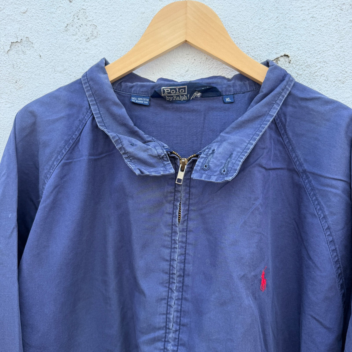 Polo Ralph Lauren Navy Zipup Harrington Jacket 90s