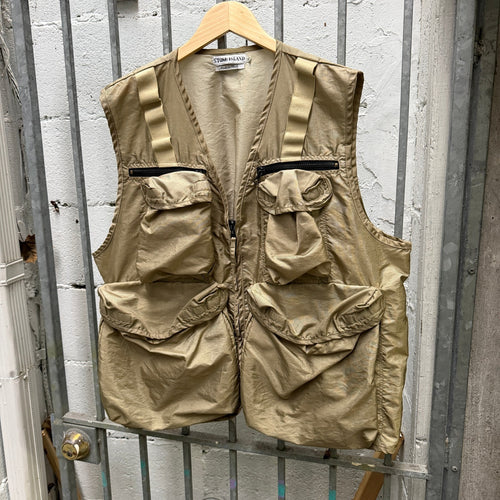 1995 Stone Island Formula Steel Nylon Technical Vest