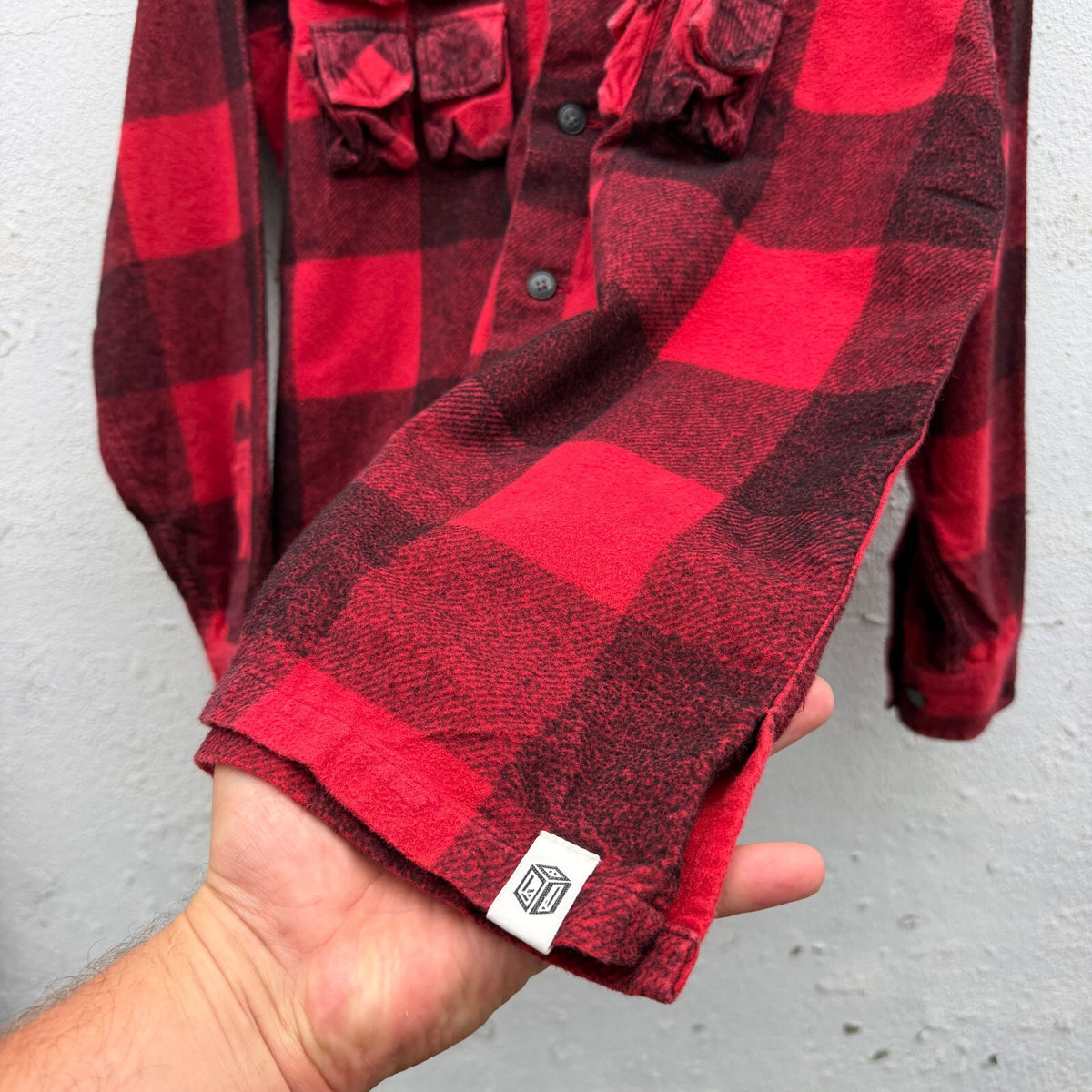 1998 General Research Parasite Plaid Button Down Shirt
