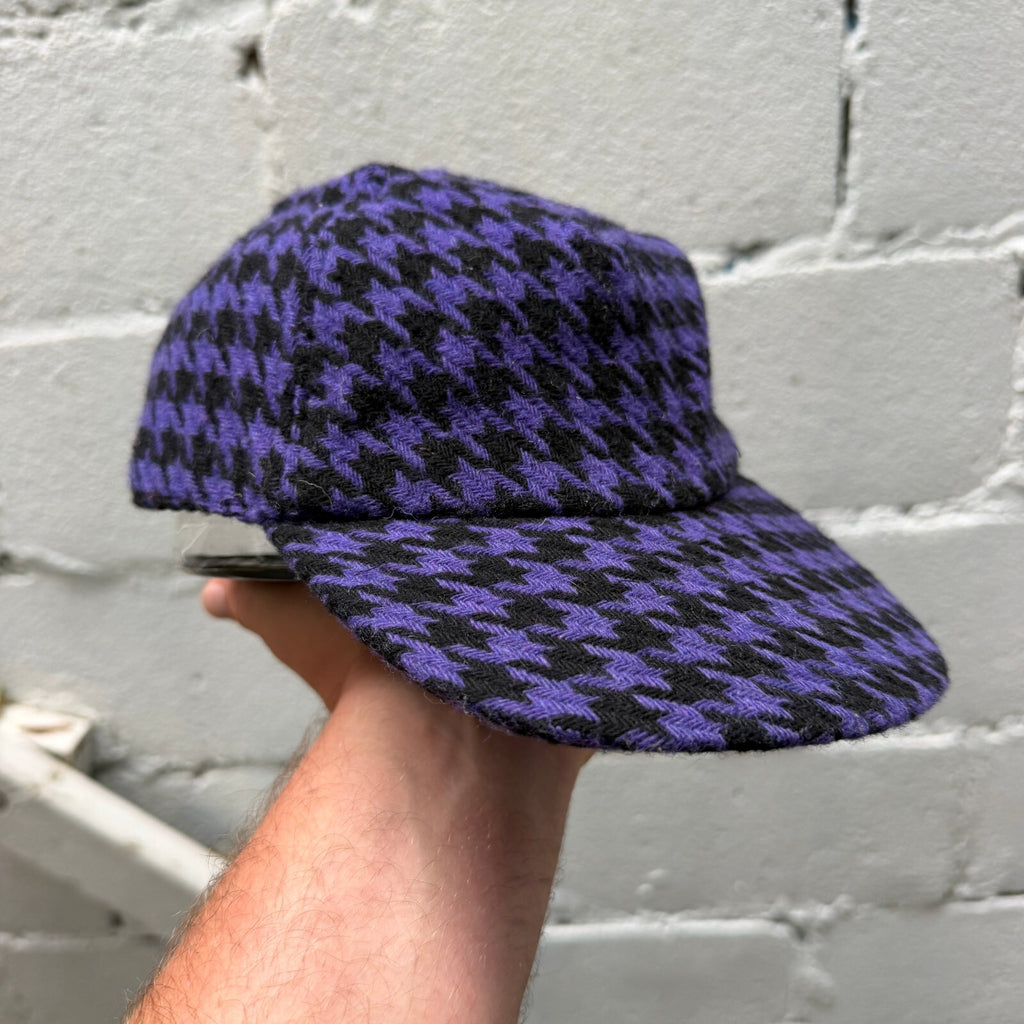 Vintage 90s GAP Houndstooth Wool Hat