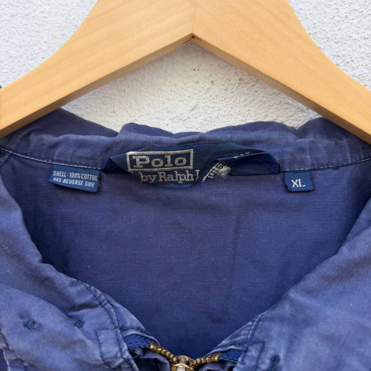 Polo Ralph Lauren Navy Zipup Harrington Jacket 90s