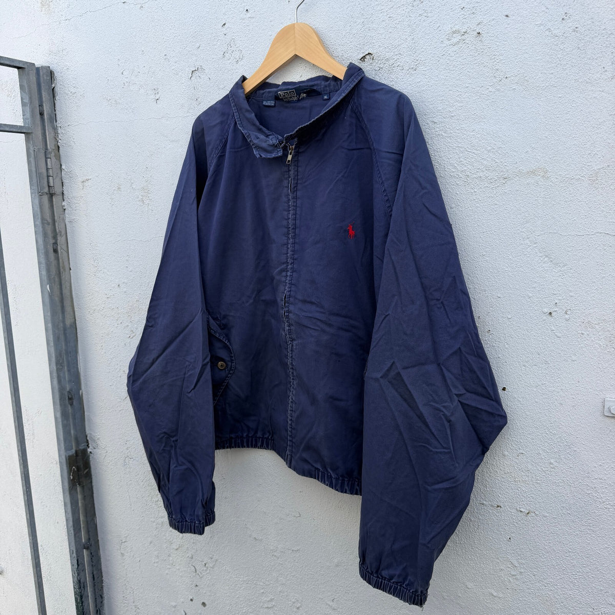 Polo Ralph Lauren Navy Zipup Harrington Jacket 90s