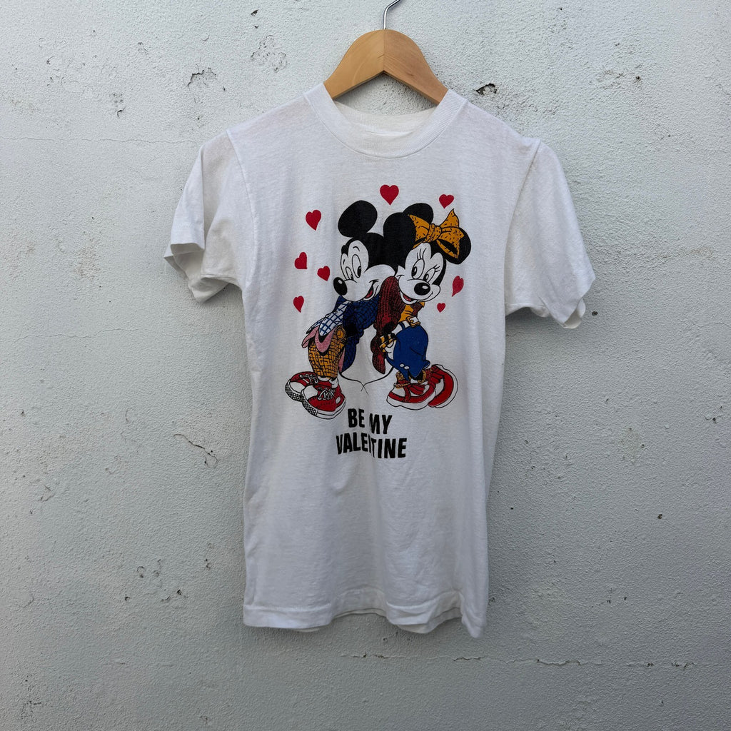 90s Mickey and Minnie Valentine Baby Doll Graphic Tshirt