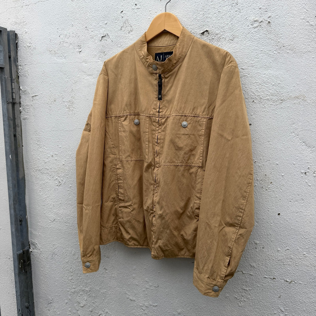 Armani Jeans Iridescent Zipup Technical Zipup Light Jacket