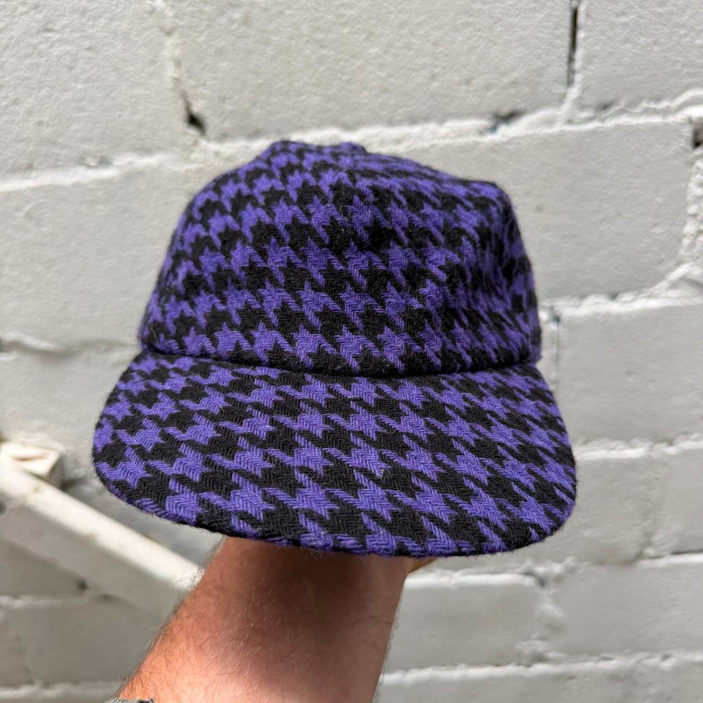 Vintage 90s GAP Houndstooth Wool Hat