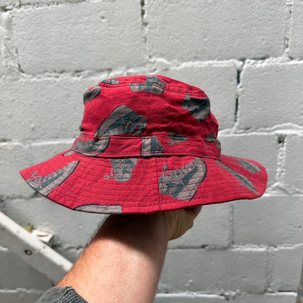 Vintage 90s EMS Boot Bucket Hat Design