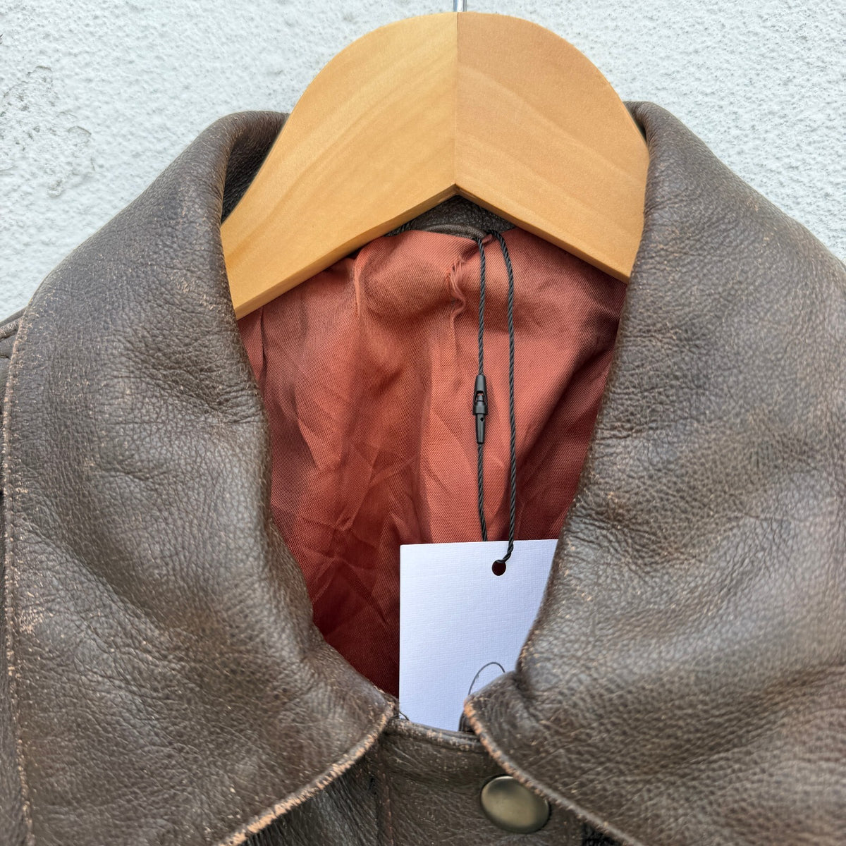 80s A2 Leather Bomber Military Jacket