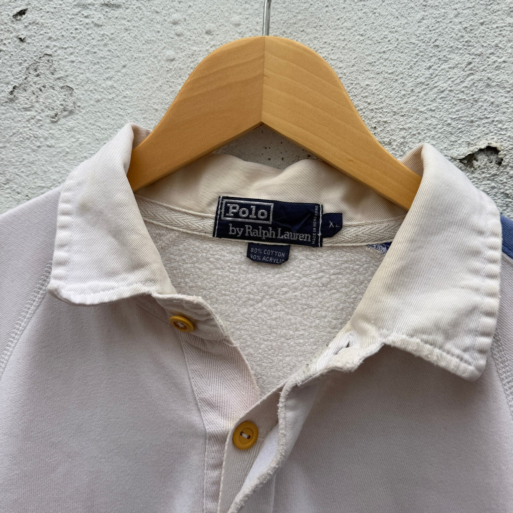 Vintage Polo USA Ralph Lauren 80s Fleece Rugby Sweatshirt