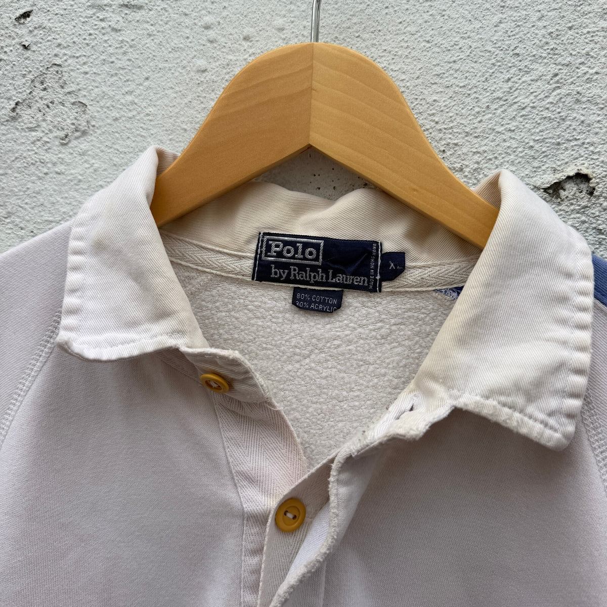 Vintage Polo USA Ralph Lauren 80s Fleece Rugby Sweatshirt